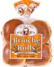 Turano Turano brioche rolls with real butter packshot