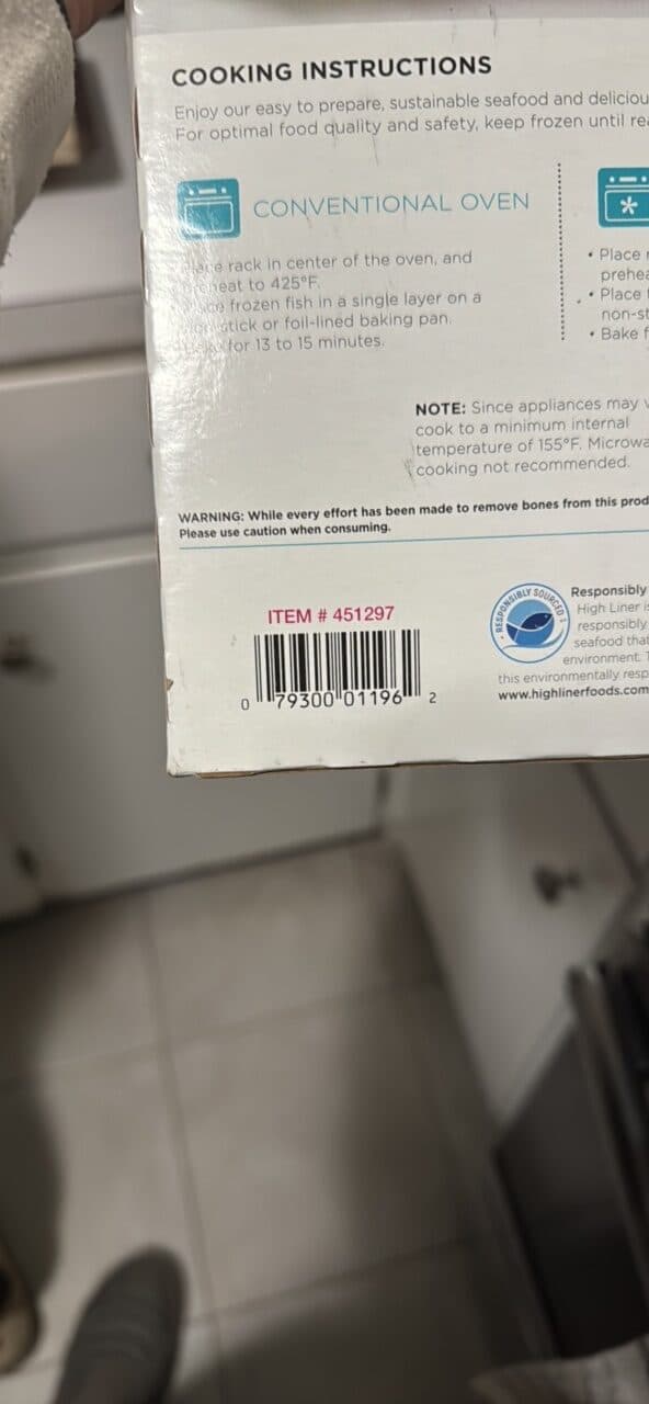 SEA Cuisine Tortilla Crusted Tilapia packshot