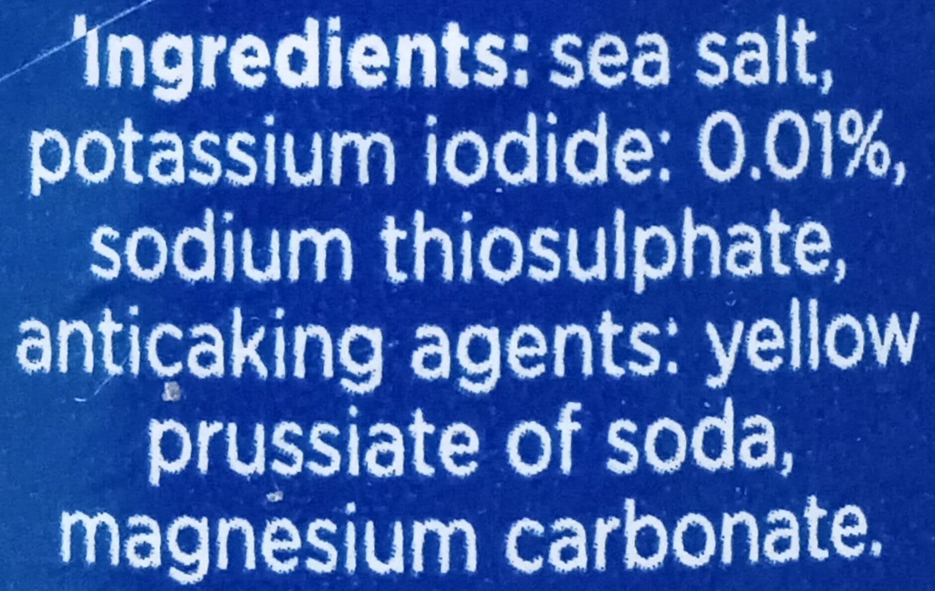 La baleine Fine Iodized Sea Salt packshot