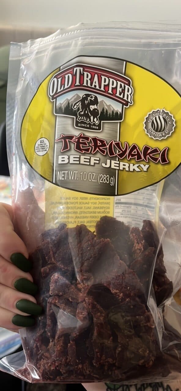 OLD TRAPPER TERIYAKI BEEF JERKY packshot