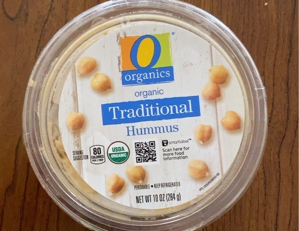 O Organics Organic Traditional Hummus packshot