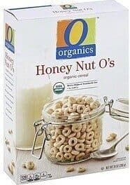 O Organics Organic Honey Nut O'S Cereal packshot