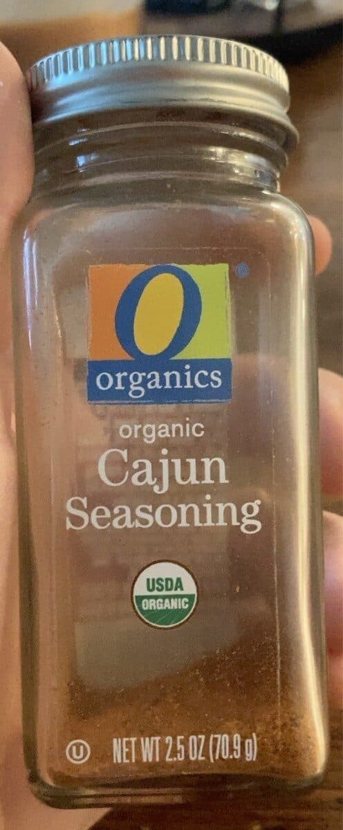 O Organics Organics cajun seasoning packshot