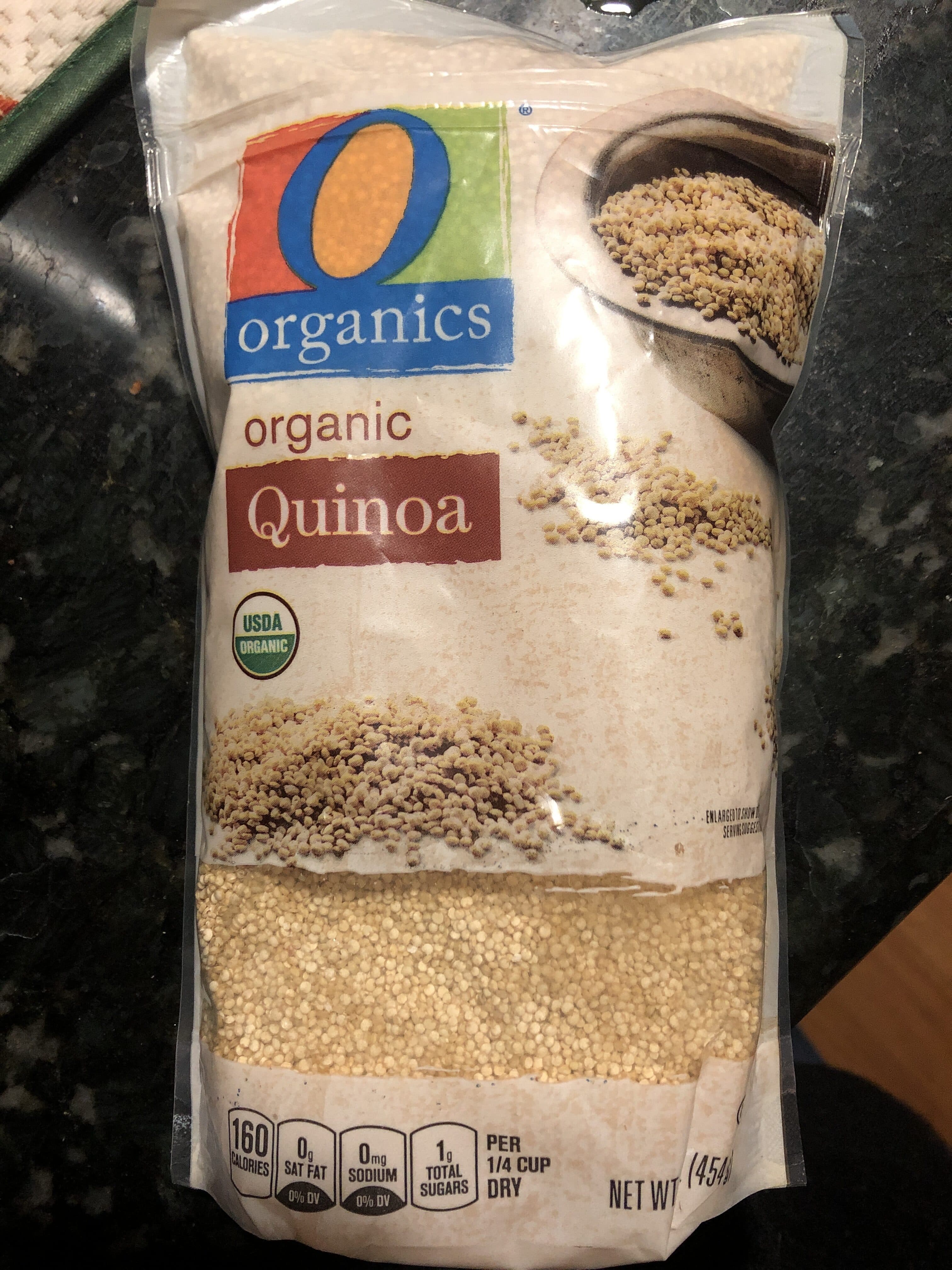 O Organics Organic white quinoa packshot