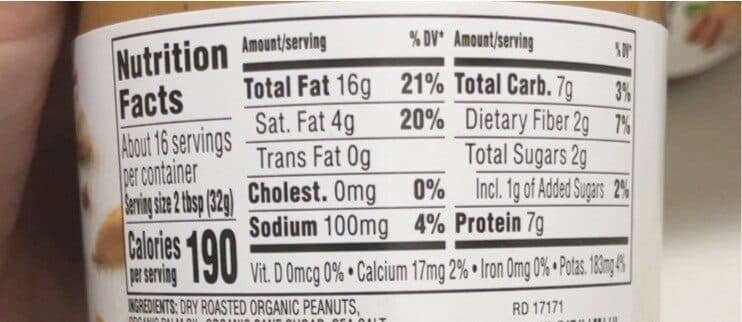 Organics Organic Peanut Butter Spread packshot