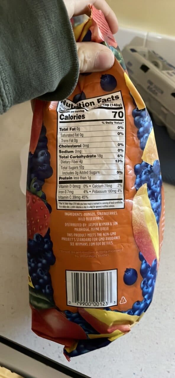Wyman's Mango Berry packshot