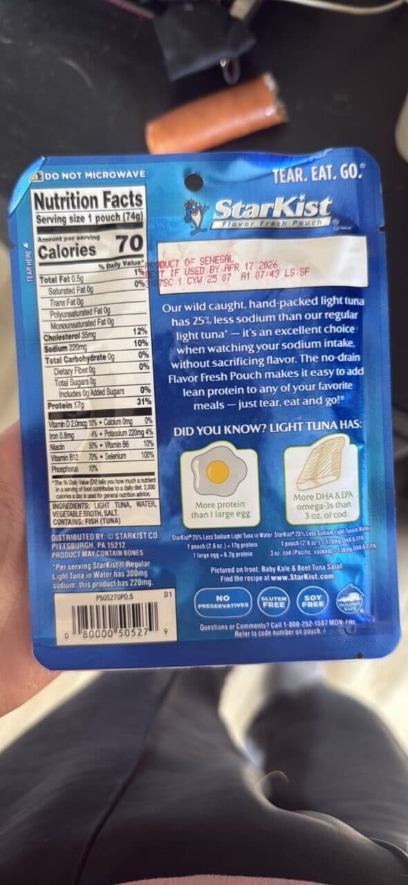 StarKist Wild Caught Light Tuna in Water packshot