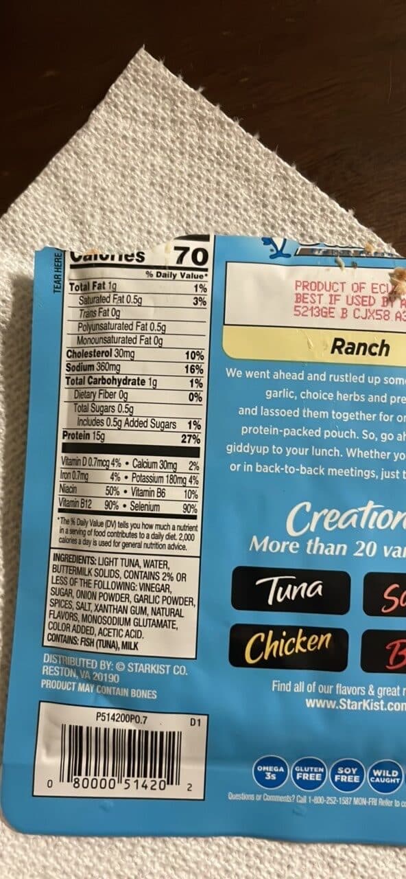 StarKist Ranch packshot