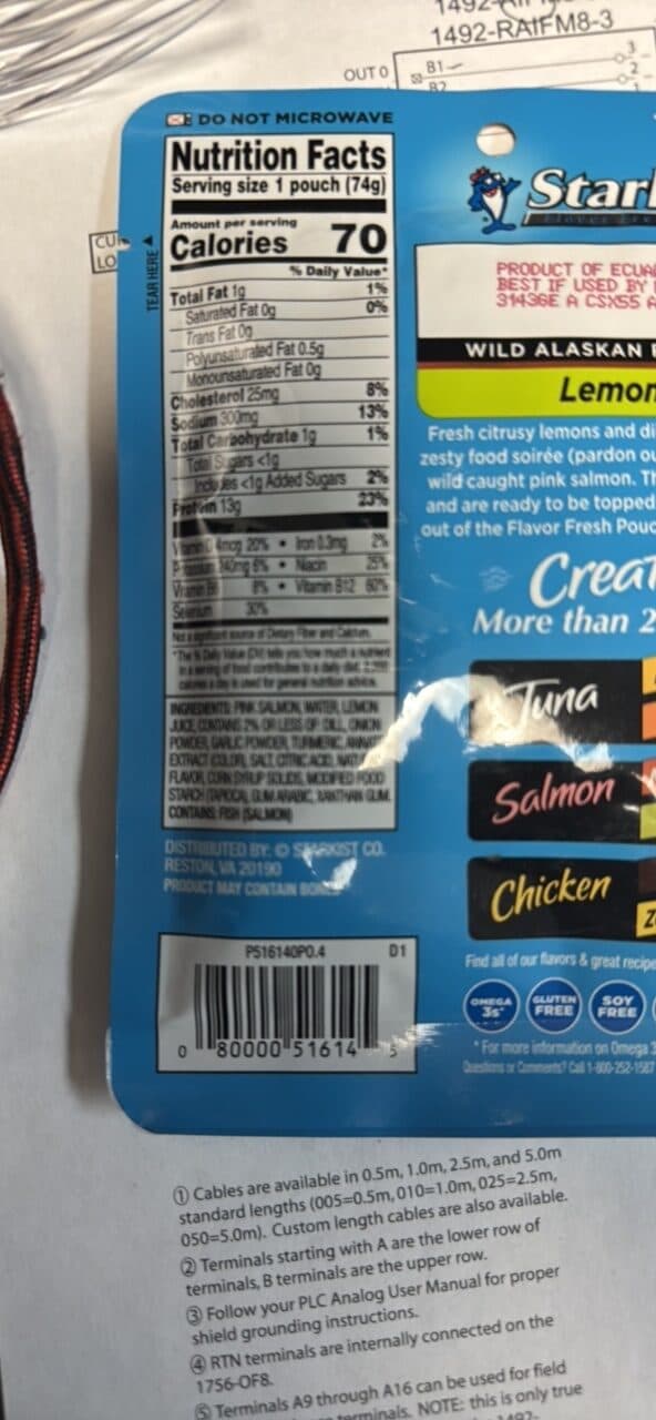 StarKist Salmon Creations Lemon Dill packshot