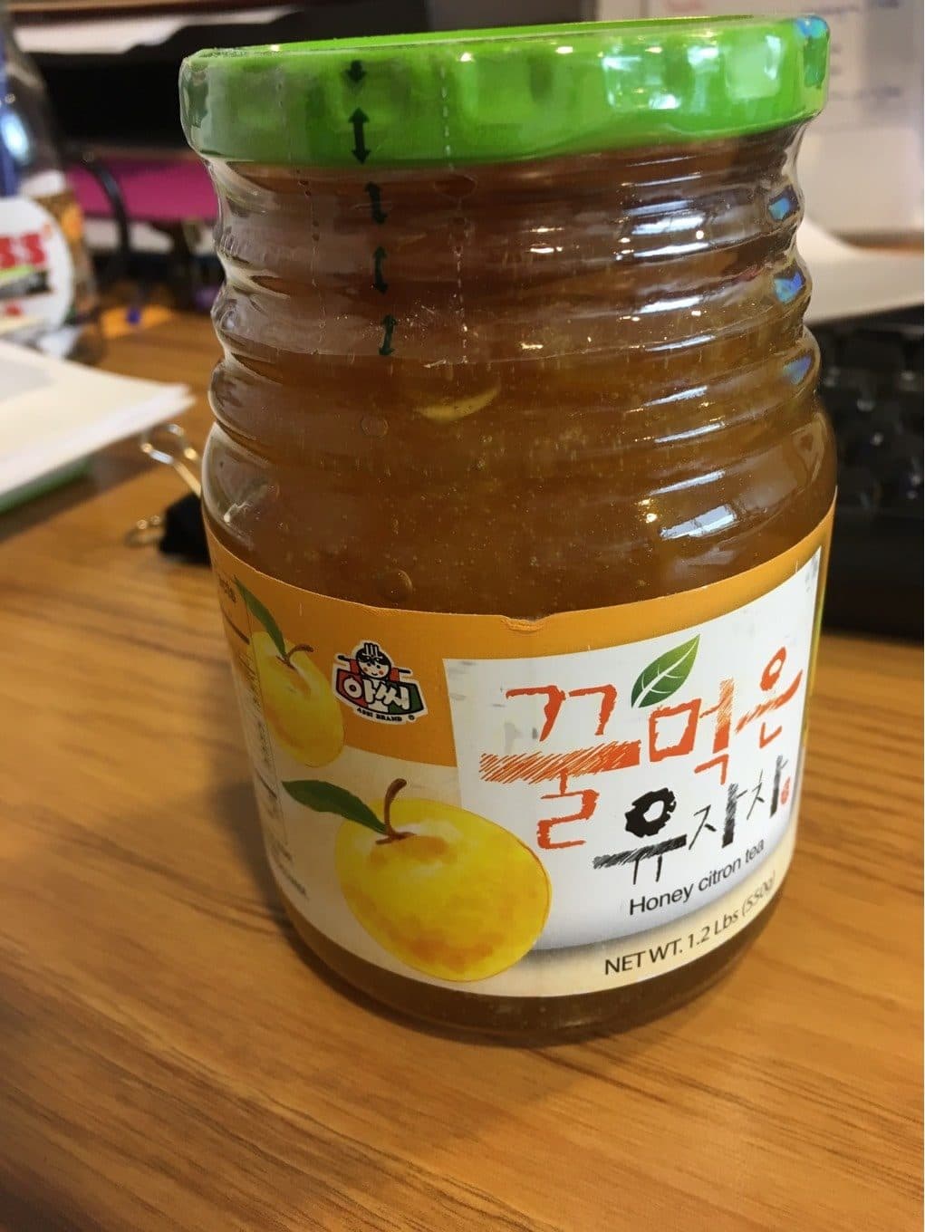 Assi brand Honey Citron Tea packshot