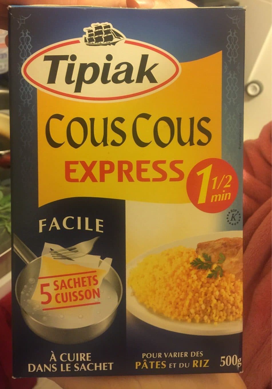 Tipiak Couscous express packshot
