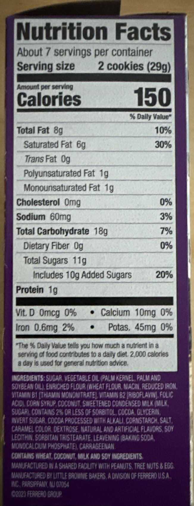 girl scouts samoas packshot