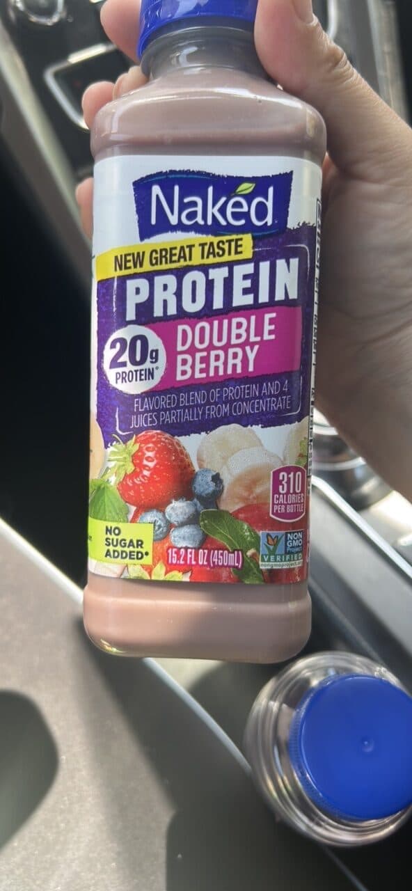 Naked Protein Double Berry packshot