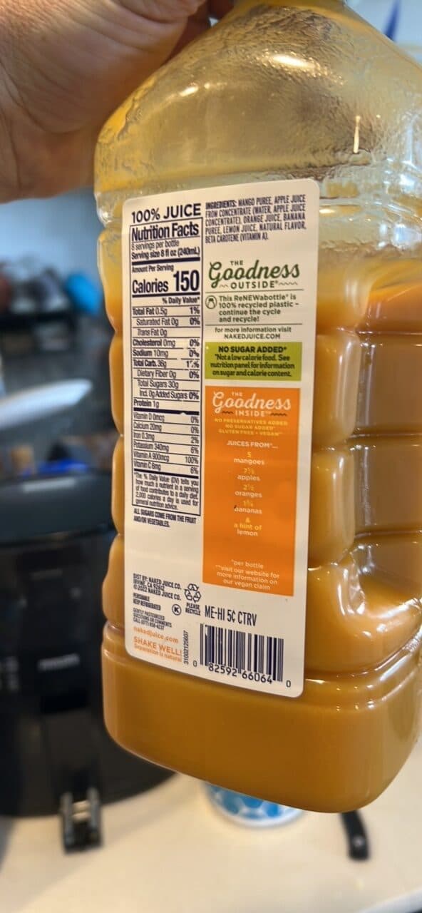 Naked Mighty Mango Machine packshot