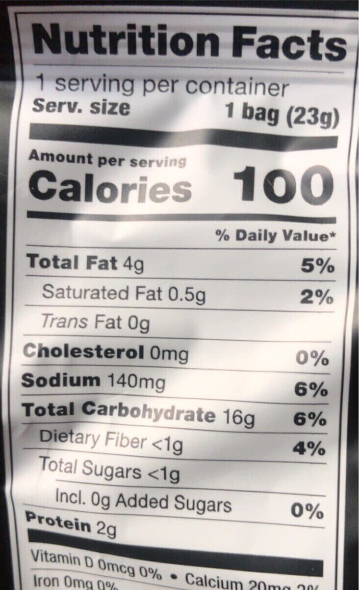 Popchips Ridged potato chips cheddar sour cream potato packshot