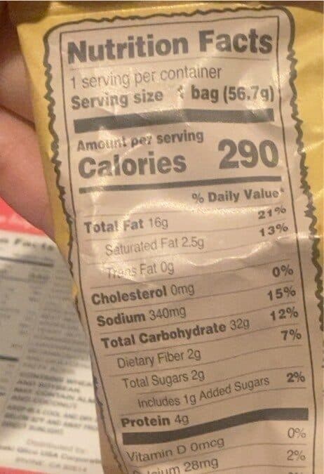 Dirty Dirty kettle chips packshot