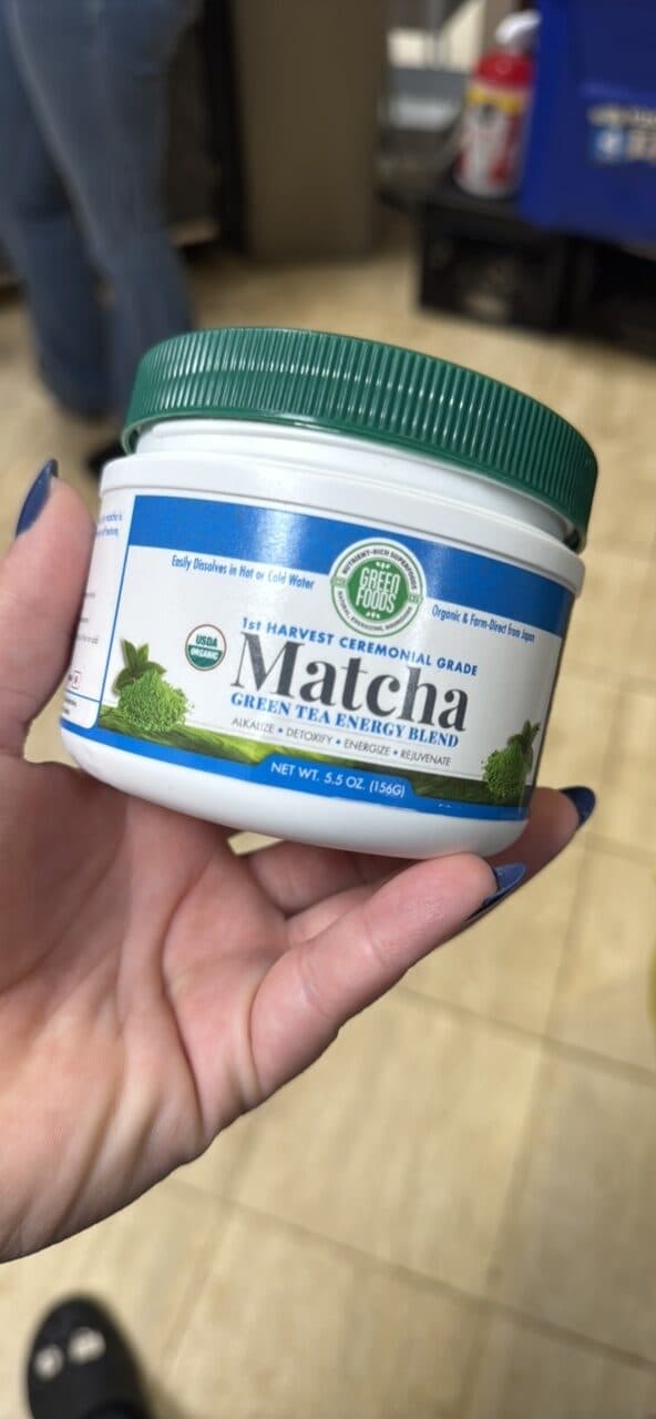 Green Foods Matcha Green Tea Energy Blend packshot