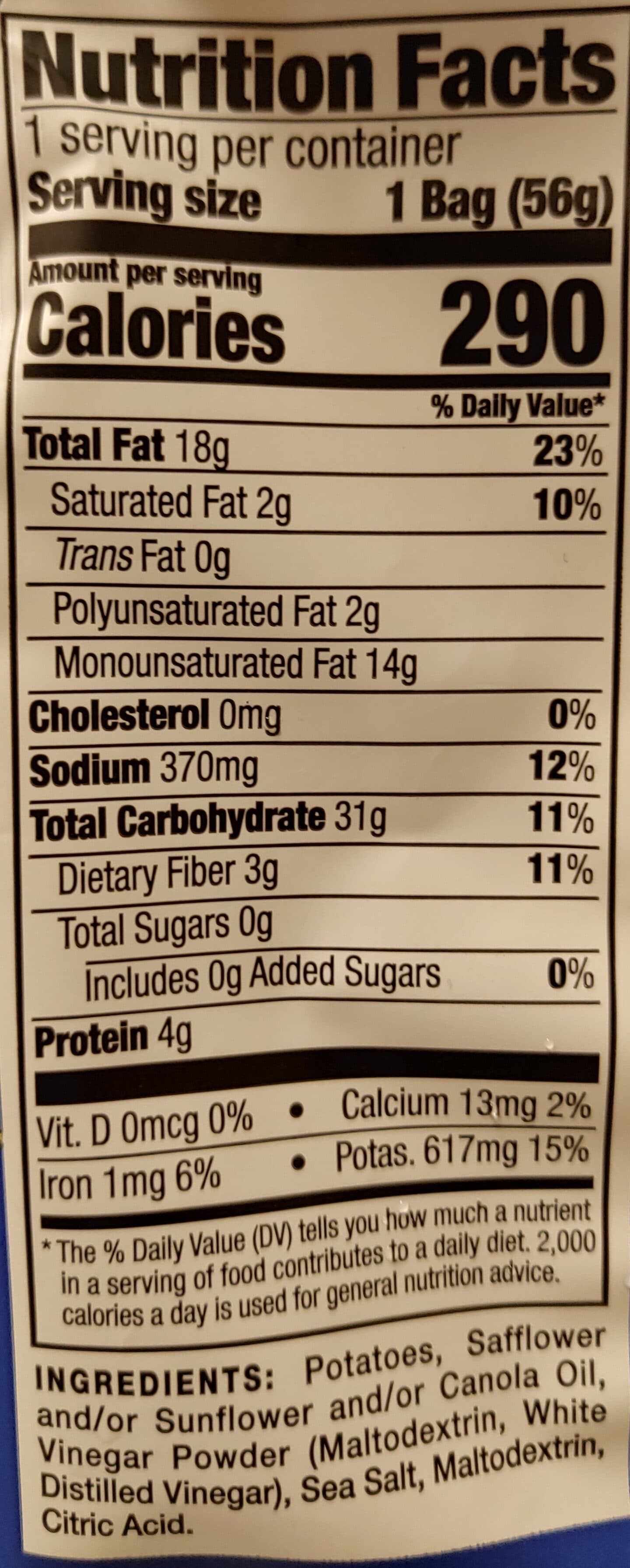 Kettle Brand Potato Chips packshot