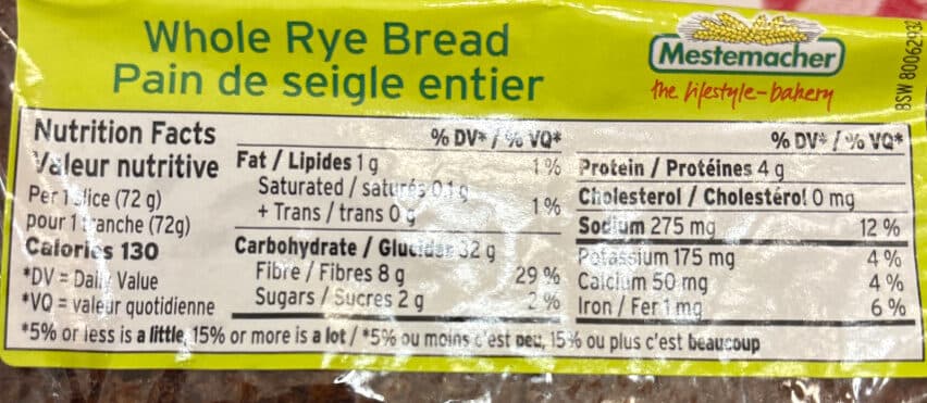 Mestemacher Gmbh Whole rye Bread packshot