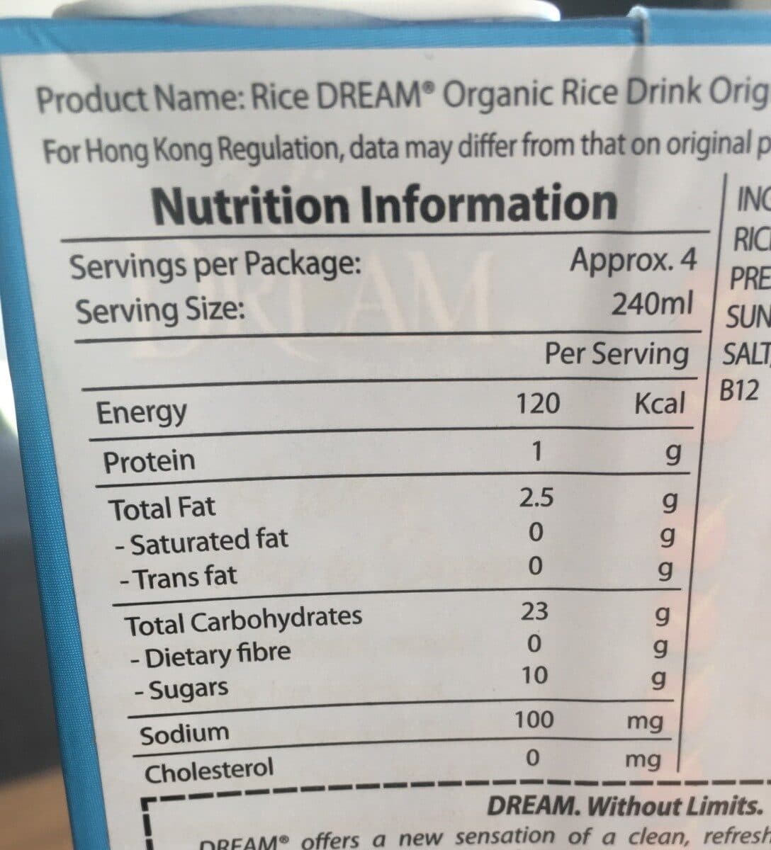 The Hain Celestial Group Inc. Organic Ricemilk Original Calcium & Vitamin D packshot