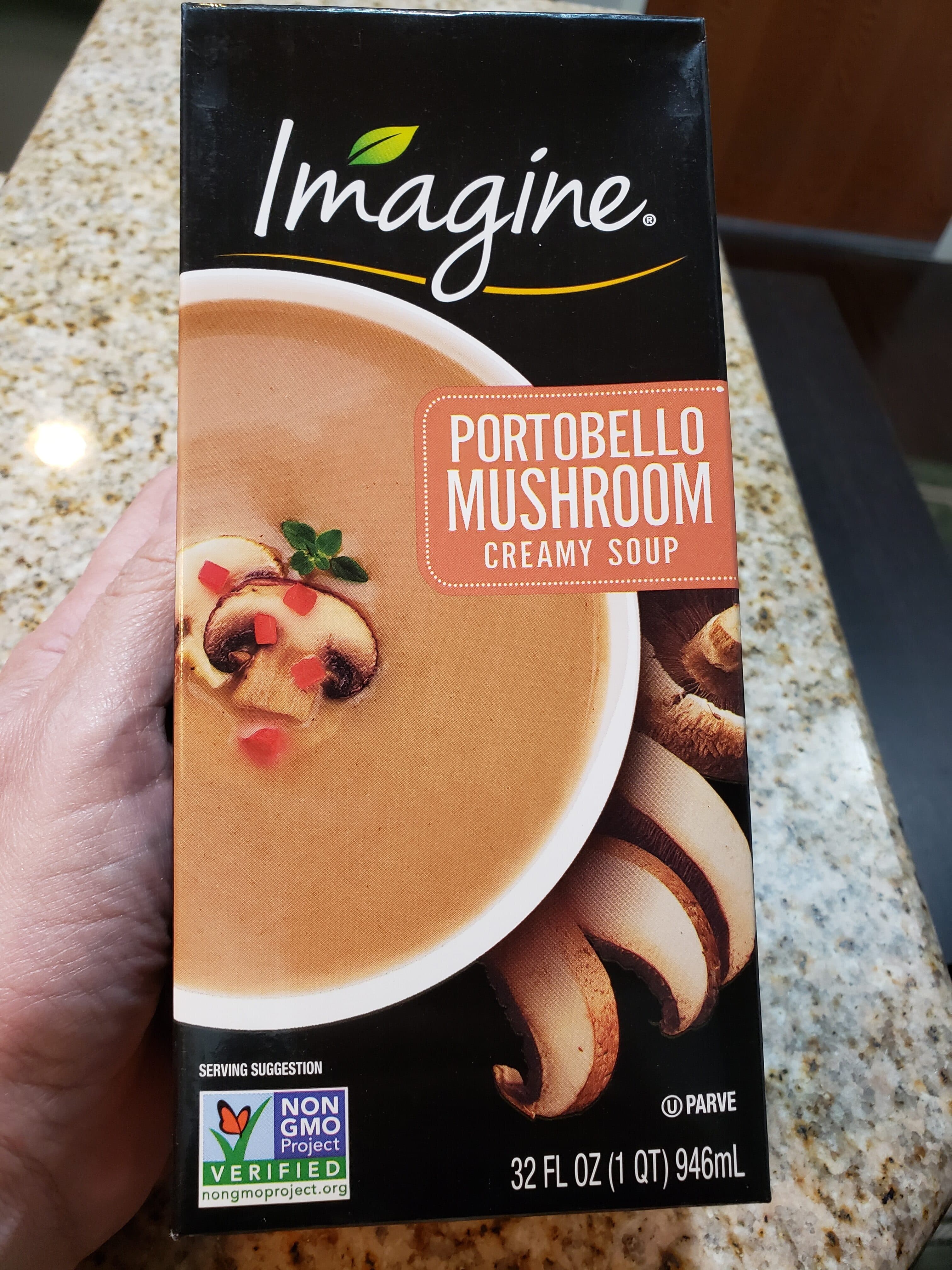 The Hain Celestial Group Inc. Portobello Mushroom Creamy Soup packshot