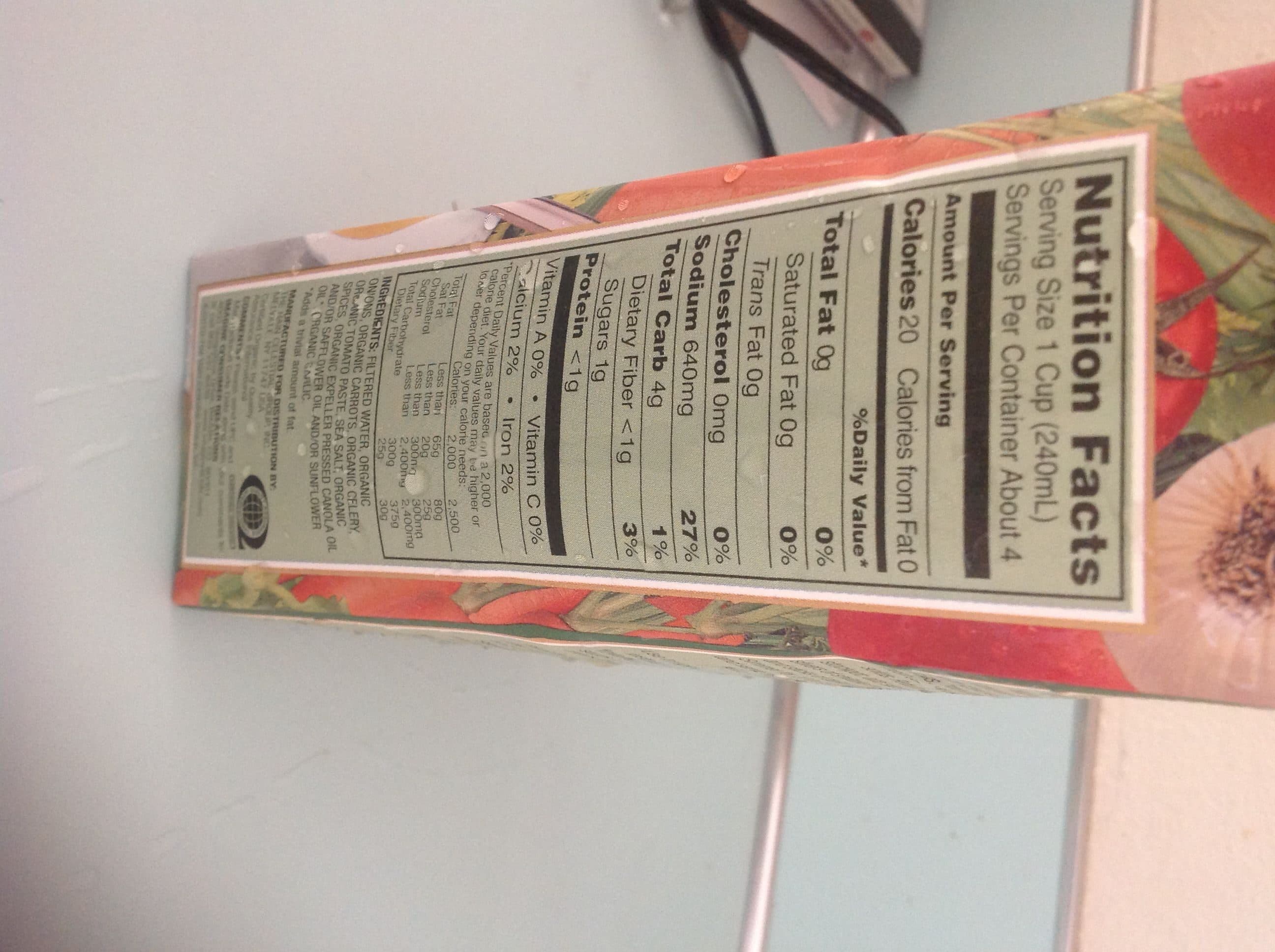 Imagine Organic Vegetable Broth packshot