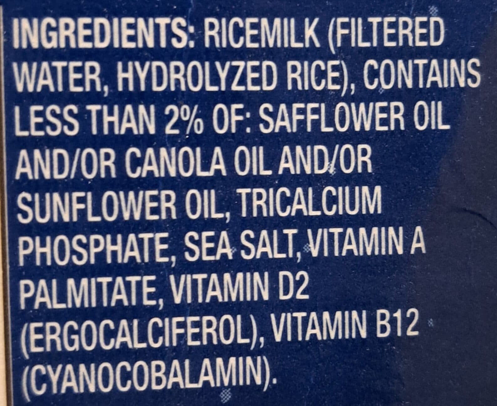 Dream Ricemilk Original Calcium & Vitamin D packshot