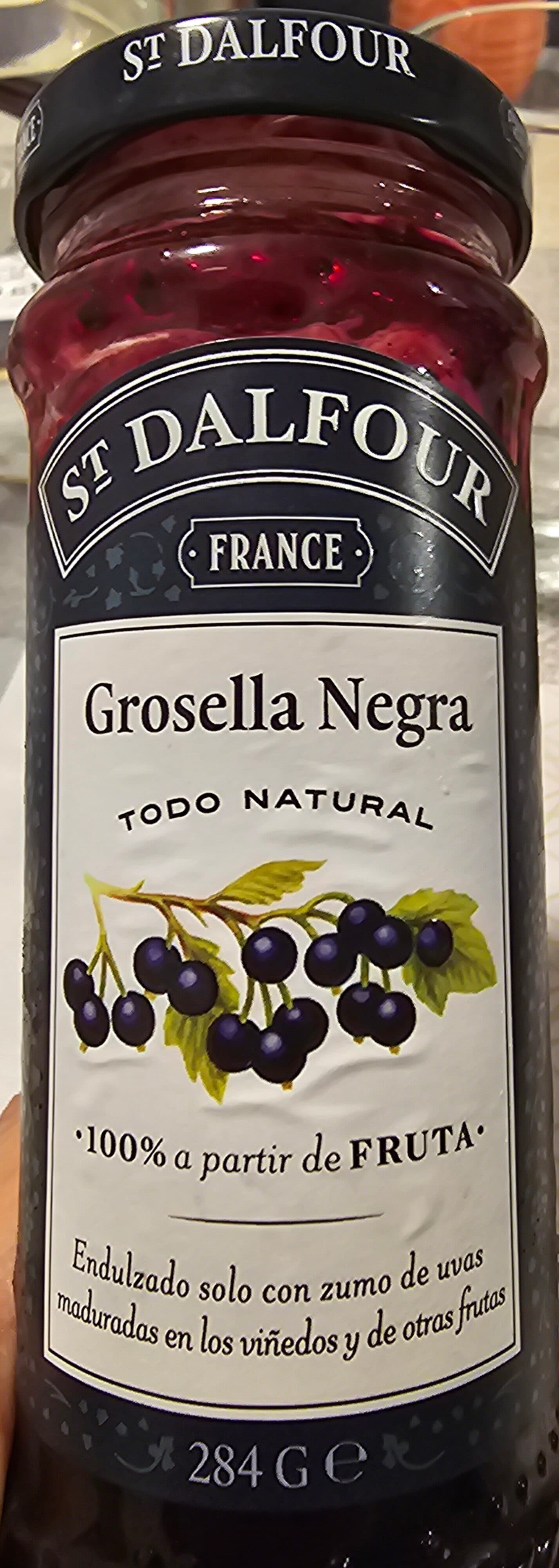 St. Dalfour Blackcurrant Fruit Spread packshot