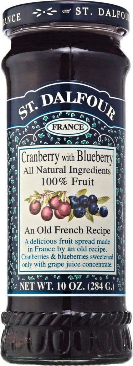 St. Dalfour Cranberry With Blueberry Fruit Spread packshot