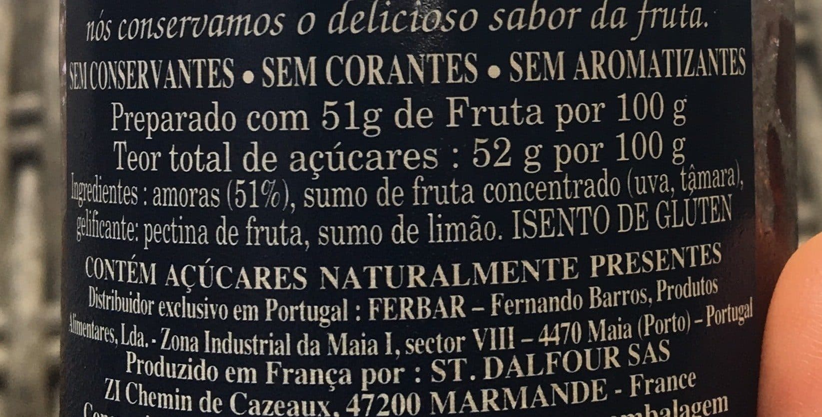 St. Dalfour Confiture mures packshot