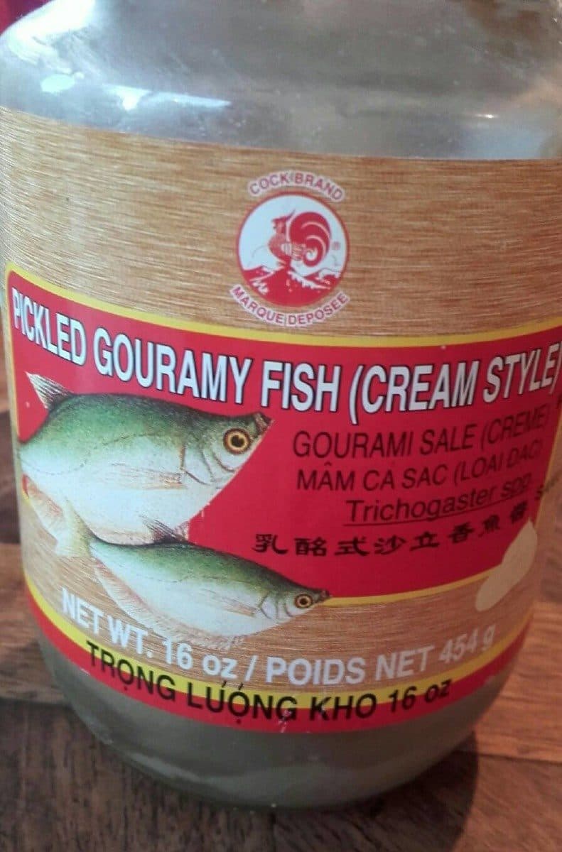 Cock Brand Gourami salé (crème) packshot