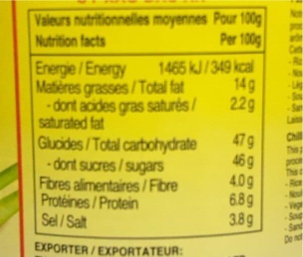 Cock Pã¢te De Piment Ã Avec Huile De Soja 454G packshot