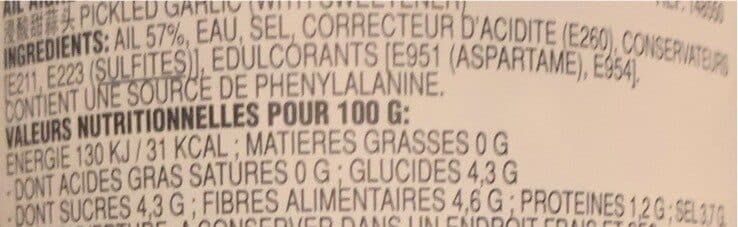 Cock Brand Ail Au Vinaigre packshot