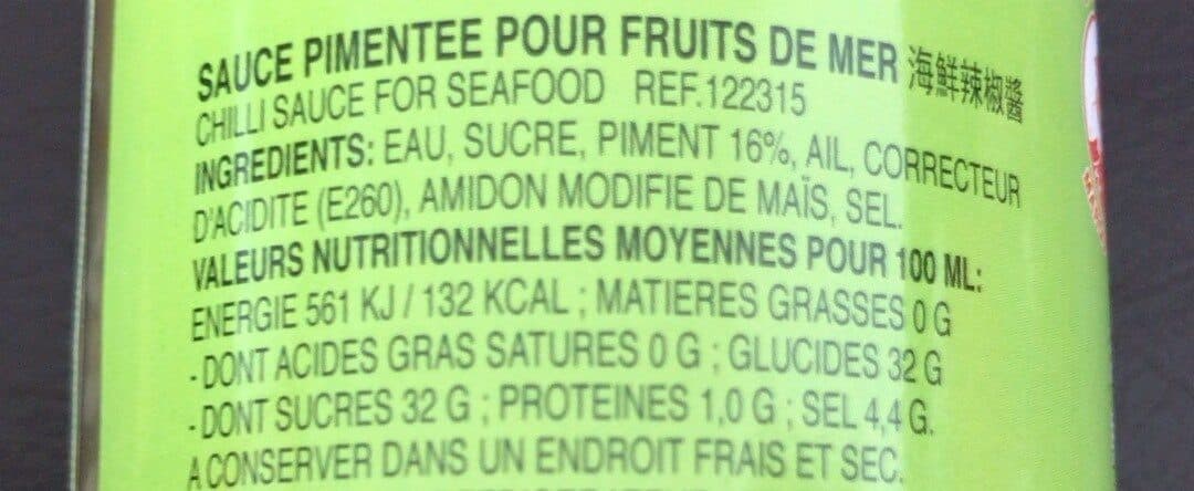 Cock Brand Sauce Pimentée Pour Fruits De Mer packshot