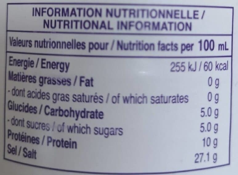 Open Food Facts Sauce De Poisson packshot