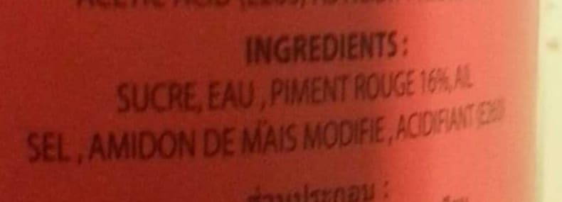 Cock Brand Süße Chilisauce für Huhn (Pikant) packshot