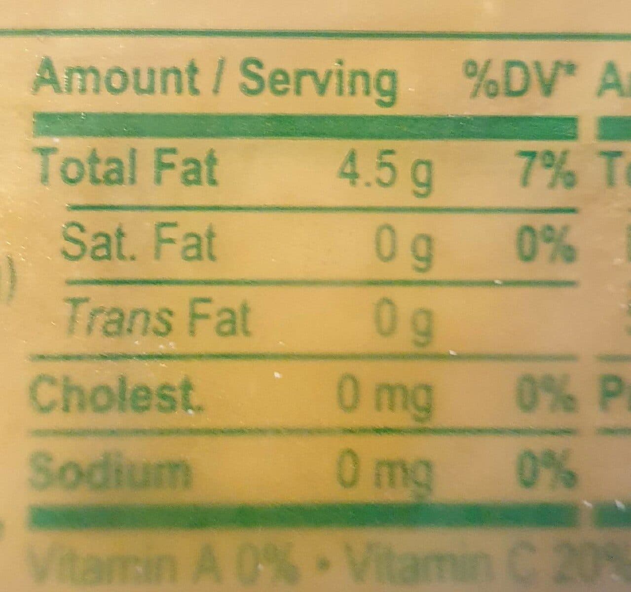 Open Food Facts Durian Surgelé packshot