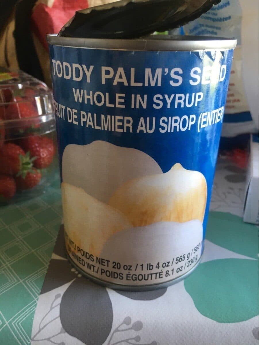 Cock Brand Fruit Du Palmier Au Sirop Entier Cock packshot