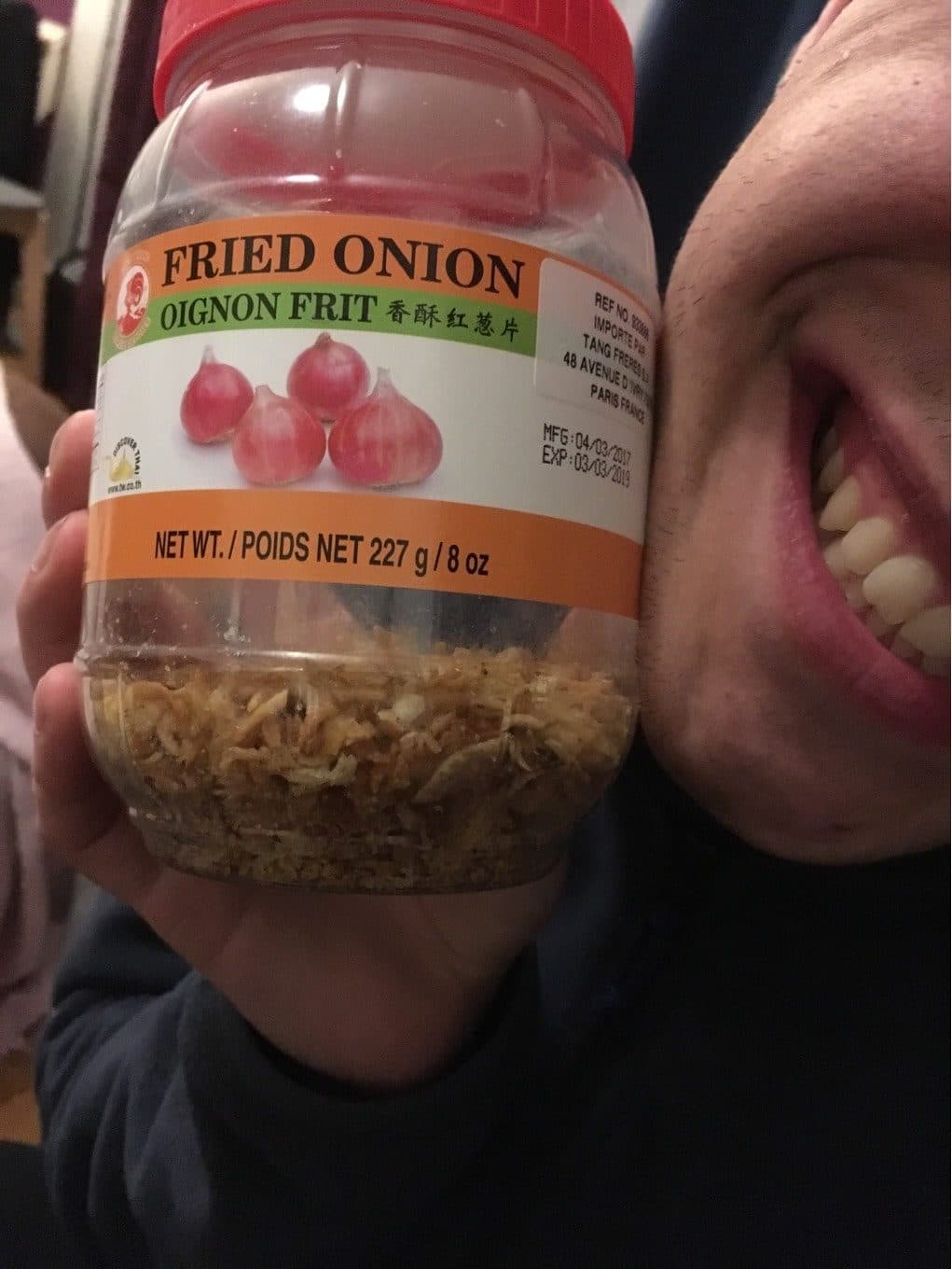 Cock brand Cock Brand Fried Onions 8oz Sealed packshot