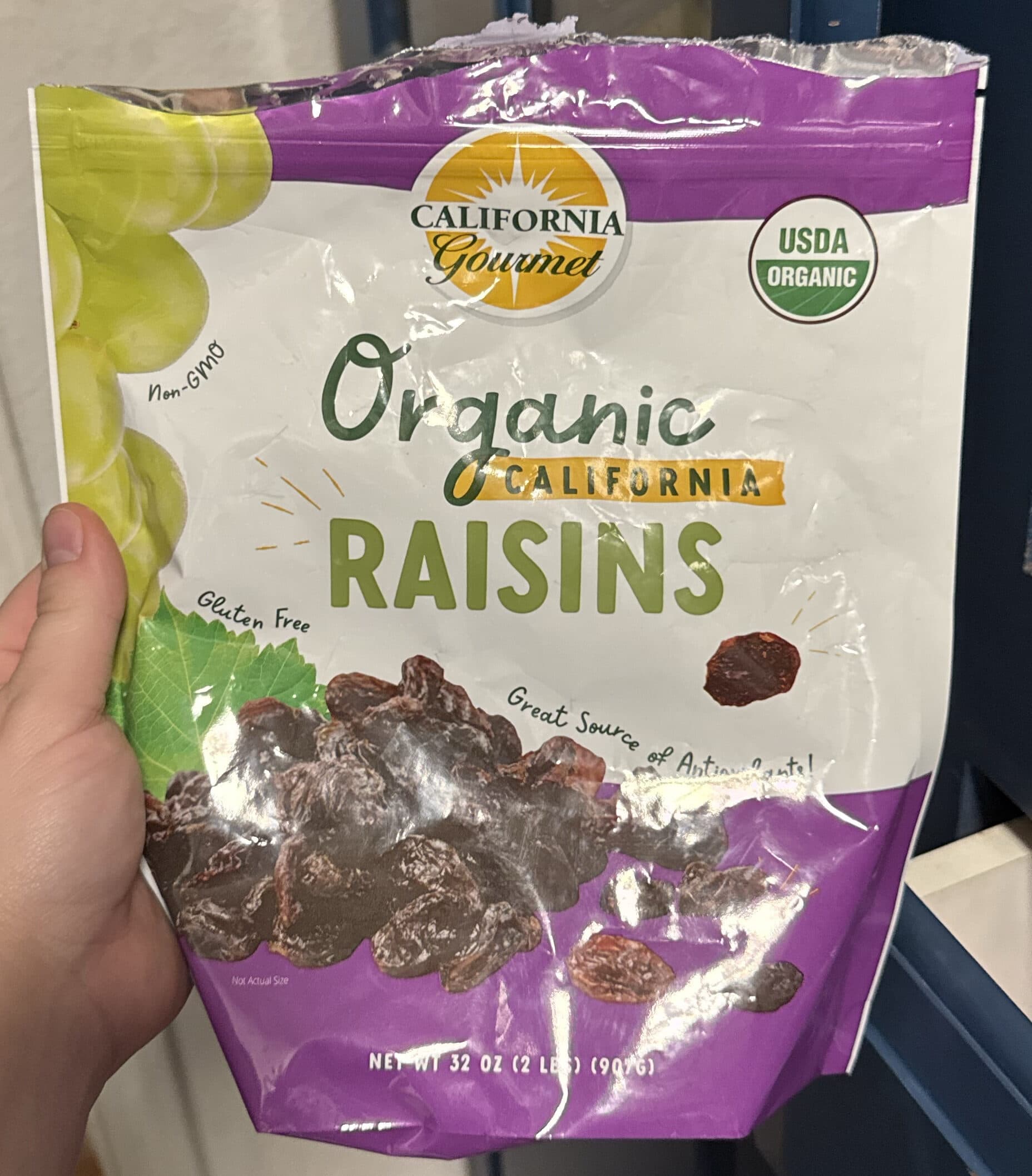 California Gourmet Organic California Raisins packshot
