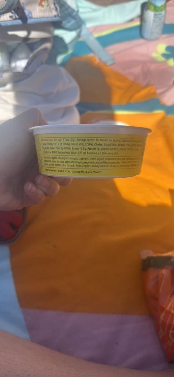 Toby's Toby's Original Dip & Spread with Turmeric packshot