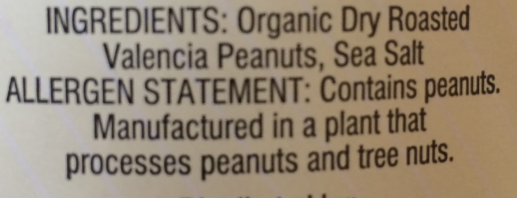 Harvest Days Creamy Organic Peanut Butter packshot