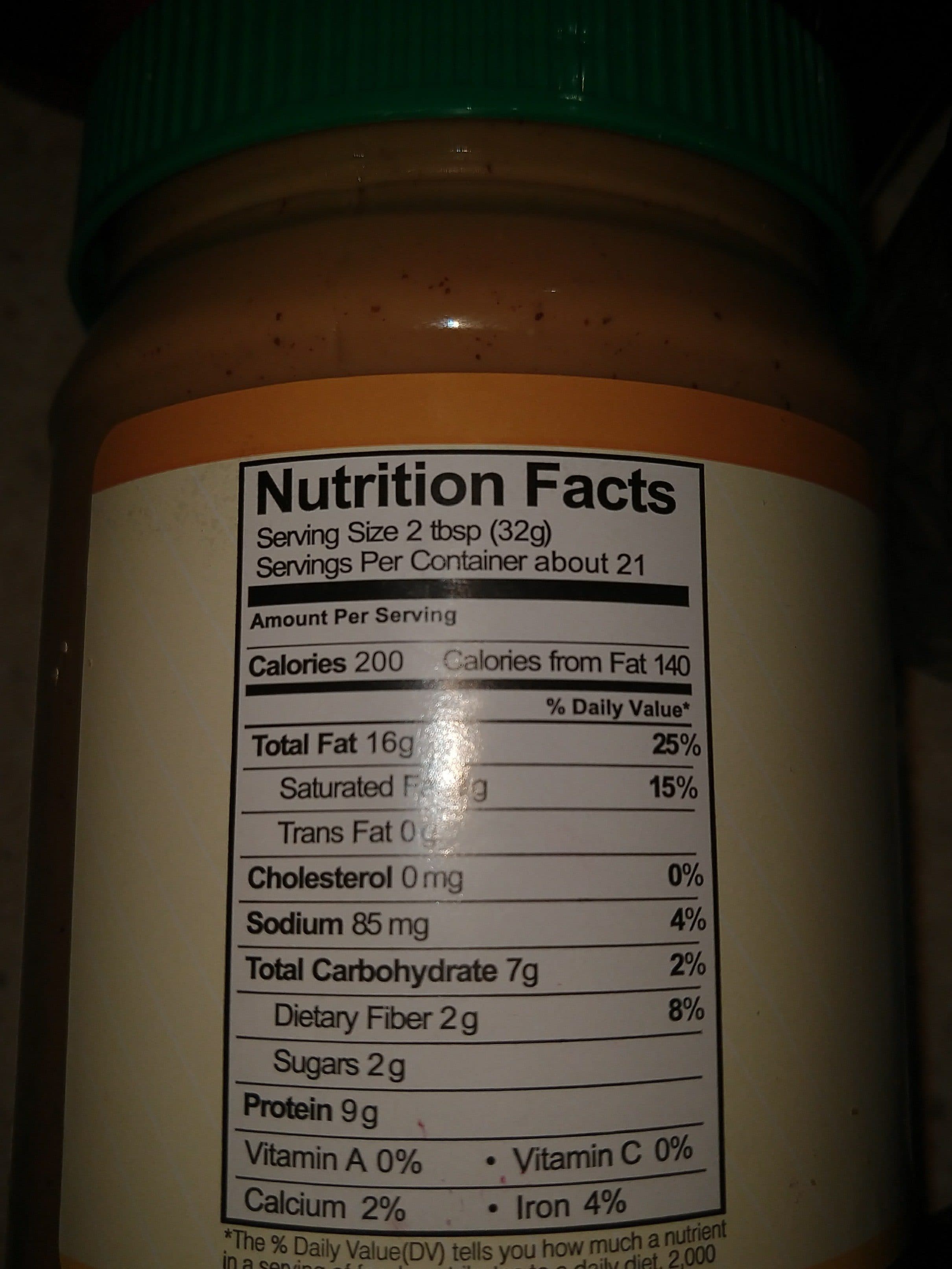 Harvest Days Creamy Organic Peanut Butter packshot