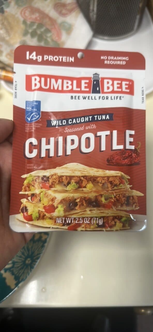 Bumble Bee Wild Caught Tuna Seasoned with Chipotle packshot