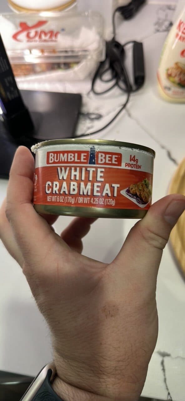 BUMBLE BEE WHITE CRABMEAT packshot