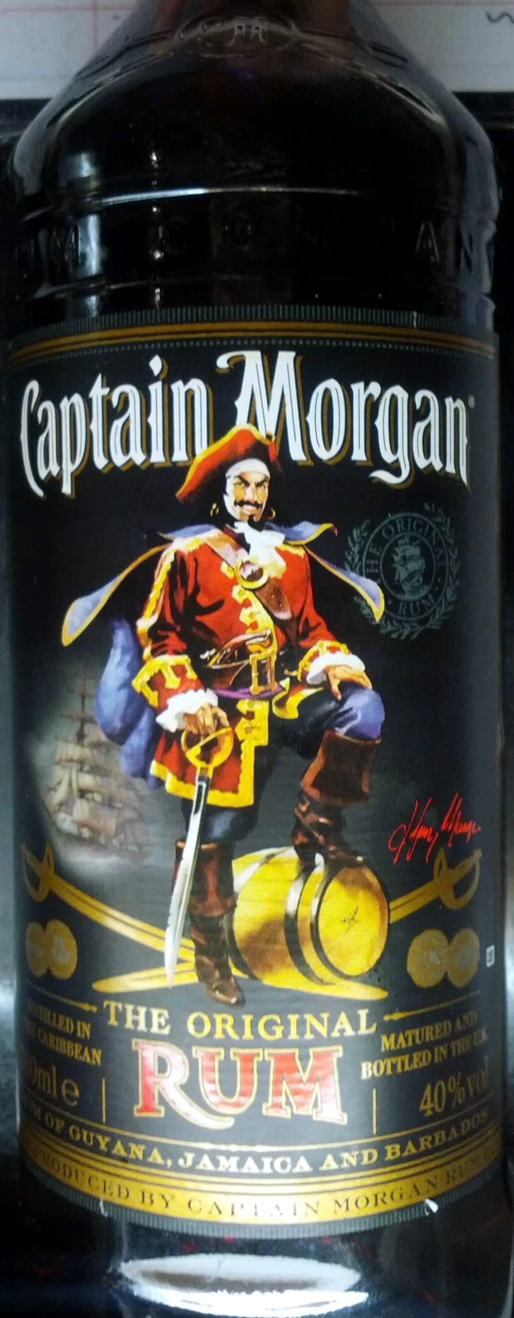 Captain Morgan Captain Morgan Rum packshot