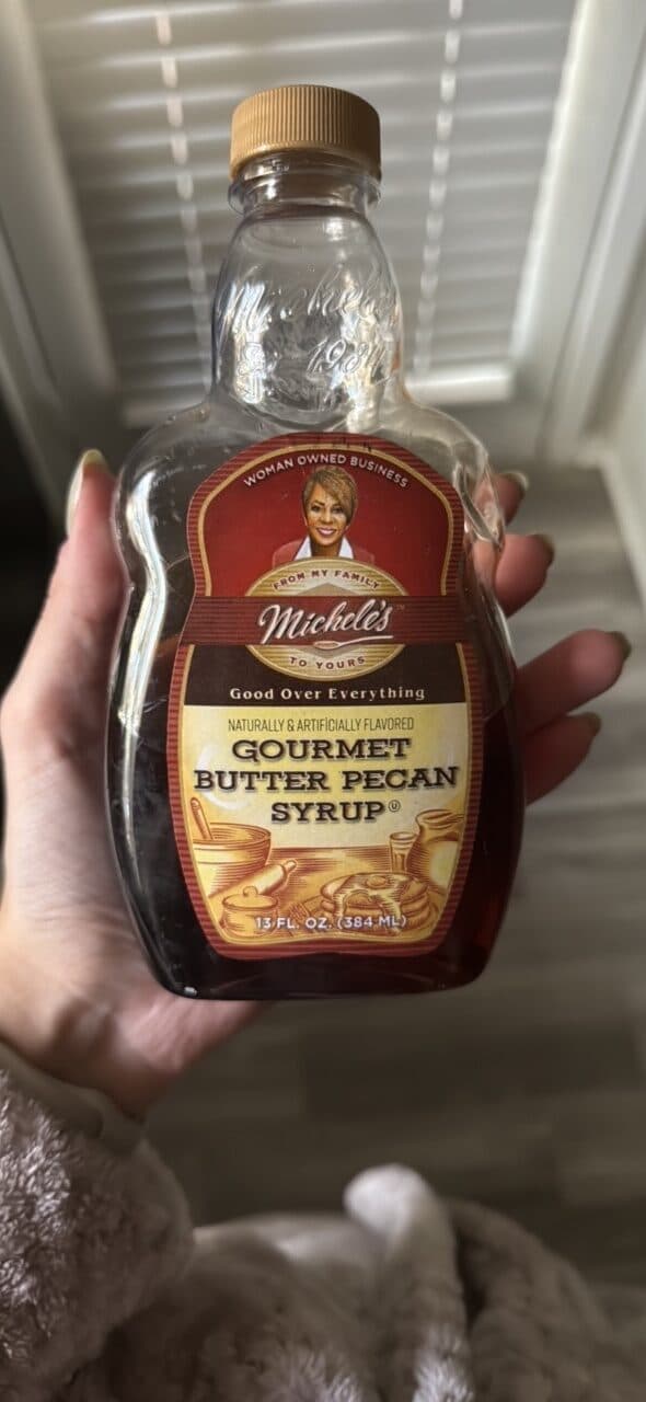 Michele's Gourmet Butter Pecan Syrup packshot