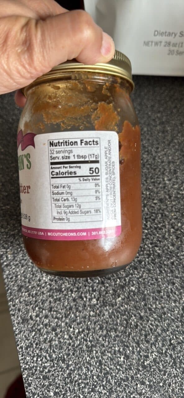 McCUTCHEON'S Apple Butter packshot