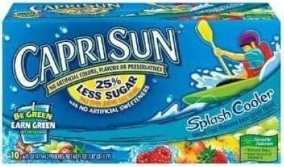 Caprisun Splash Cooler packshot