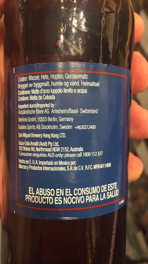 Open Food Facts Samuel Adams, Boston lager packshot
